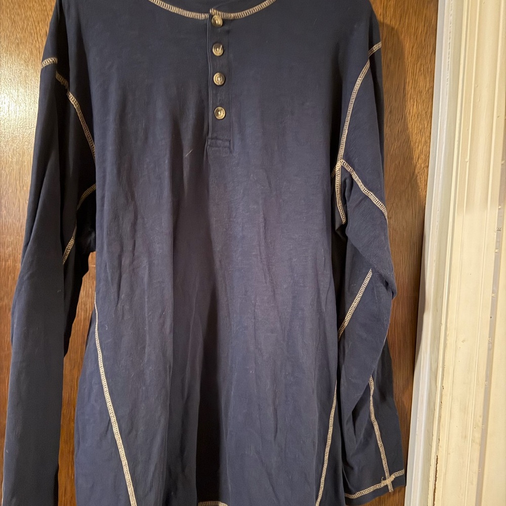 Legendary Whitetails Navy Long Sleeve Shirt